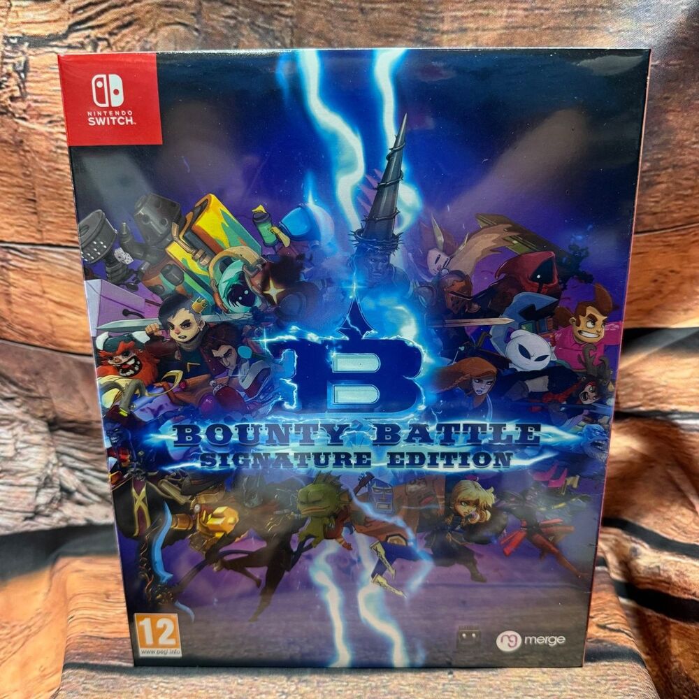 Bounty Battle Signature Edition Nintendo Switch Game New Factory Sealed Box PAL